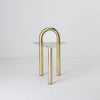 Galvanized Curve Stool.