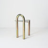 Galvanized Curve Stool.