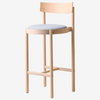 Gravatá High Stool - Upholstered