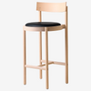 Gravatá High Stool - Upholstered