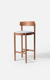 Gravatá High Stool - Upholstered