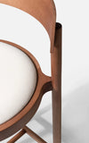 Gravatá High Stool - Upholstered