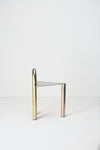 Galvanized Curve Stool.